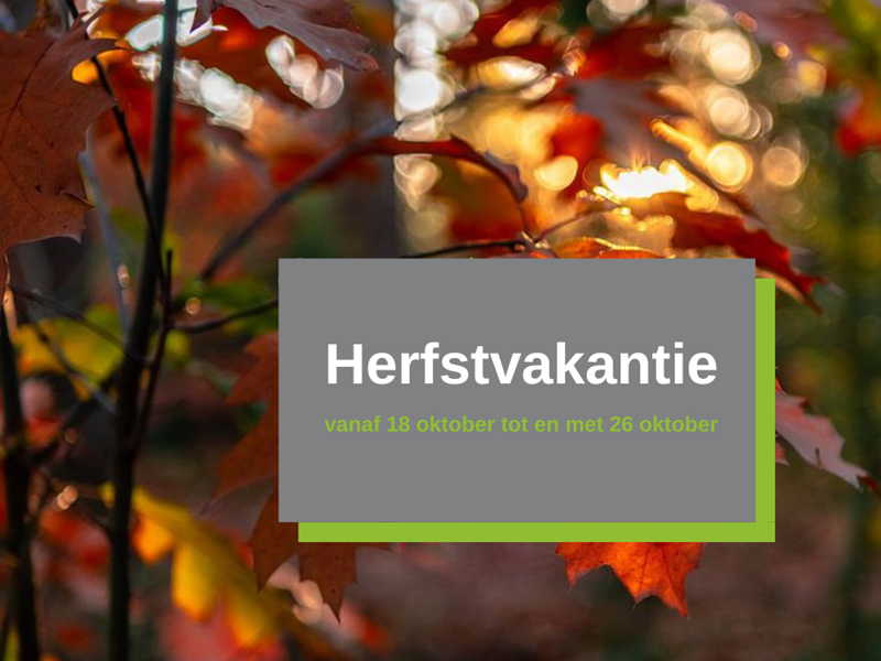 Herfstvakantie
